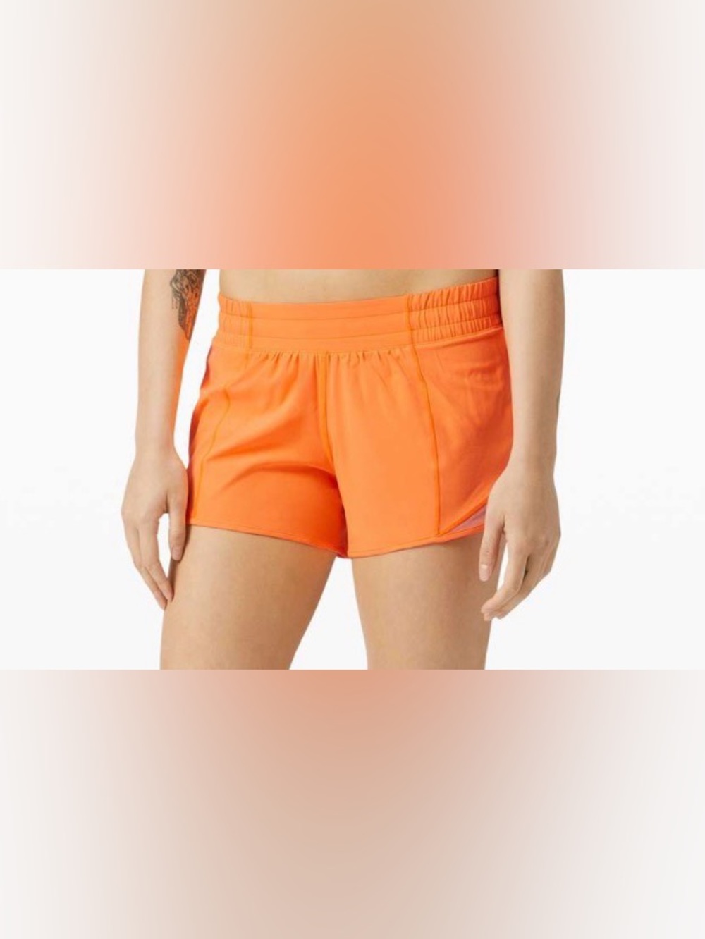 Lululemon Hotty Hot Short II *Long 4"